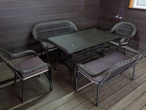 Комплект мебели из искусственного ротанга Мэдисон НЬЮ (Medison) Family Set NEW с подушками на сидение