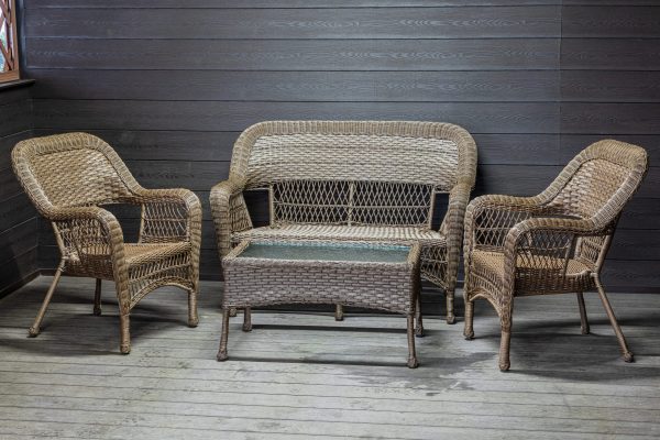 Комплект мебели из искусственного ротанга Мэдисон (Medison) Terrace Set без подушек