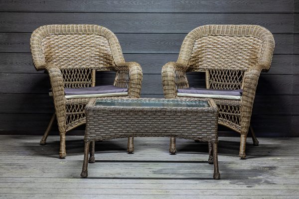 Комплект мебели из искусственного ротанга Мэдисон (Medison) Balcony Set с подушками на сидение