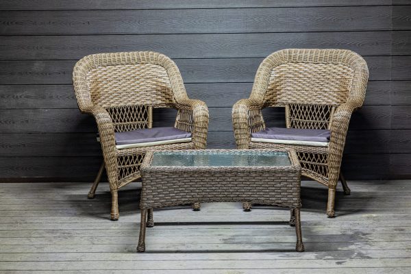 Комплект мебели из искусственного ротанга Мэдисон (Medison) Balcony Set с подушками на сидение