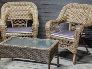 Комплект мебели из искусственного ротанга Мэдисон (Medison) Balcony Set без подушек
