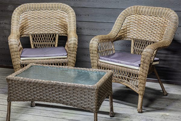 Комплект мебели из искусственного ротанга Мэдисон (Medison) Balcony Set с подушками на сидение