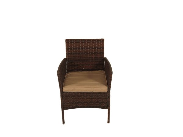Комплект мебели из ротанга VIRGINIYA BALCONY SET brown