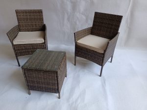 Комплект мебели из ротанга VIRGINIYA BALCONY SET brown - Мир Дачника Комплект мебели из ротанга VIRGINIYA BALCONY SET brown