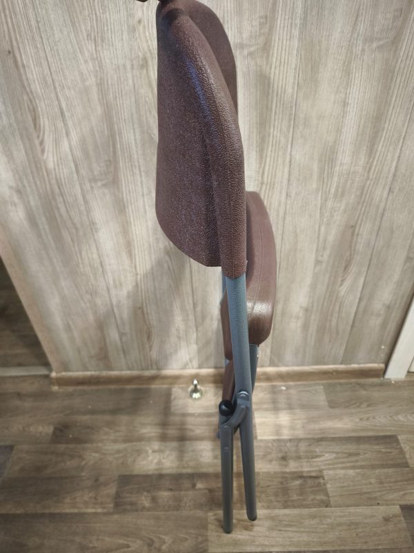 Стул складной садовый Мир Дачника 83x46x53см HDPE шоколад (4 штуки)