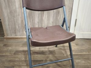 Стул складной садовый Мир Дачника 83x46x53см HDPE шоколад (6 штук)