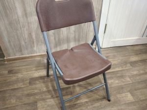 Стул складной садовый Мир Дачника 83x46x53см HDPE под ротанг шоколад