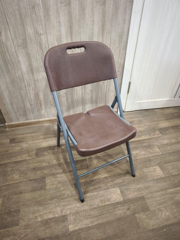 Стул складной садовый Мир Дачника 83x46x53см HDPE шоколад (4 штуки)