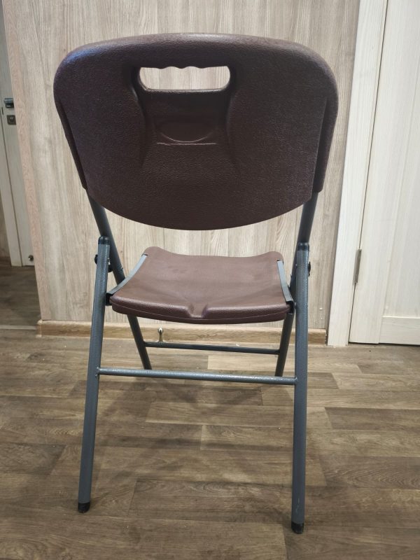 Стул складной садовый Мир Дачника 83x46x53см HDPE шоколад (4 штуки)