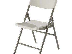 Стул складной садовый Мир Дачника 83x46x53см HDPE белый