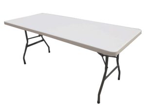 Стол складной садовый Мир Дачника 180x74x74см HDPE белый