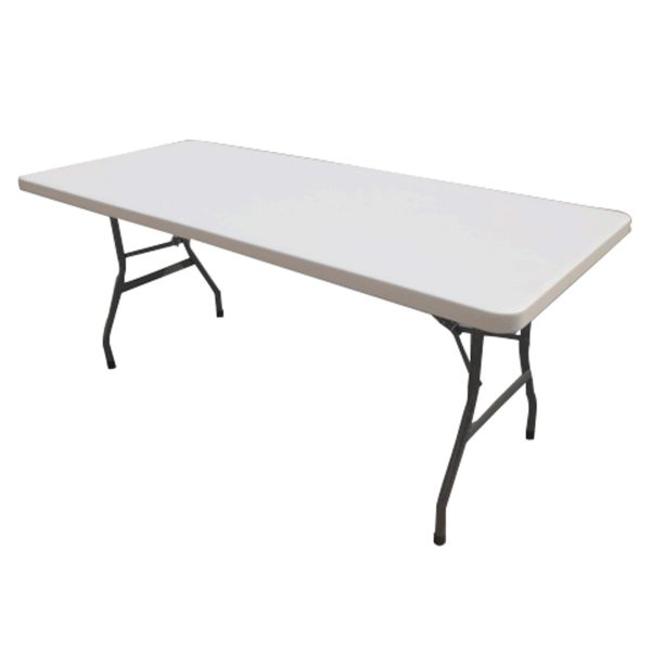 Стол складной садовый Мир Дачника 180x74x74см HDPE белый