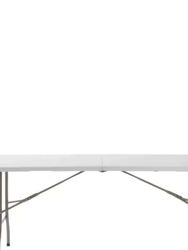Стол складной садовый Мир Дачника 180x74x74см HDPE белый