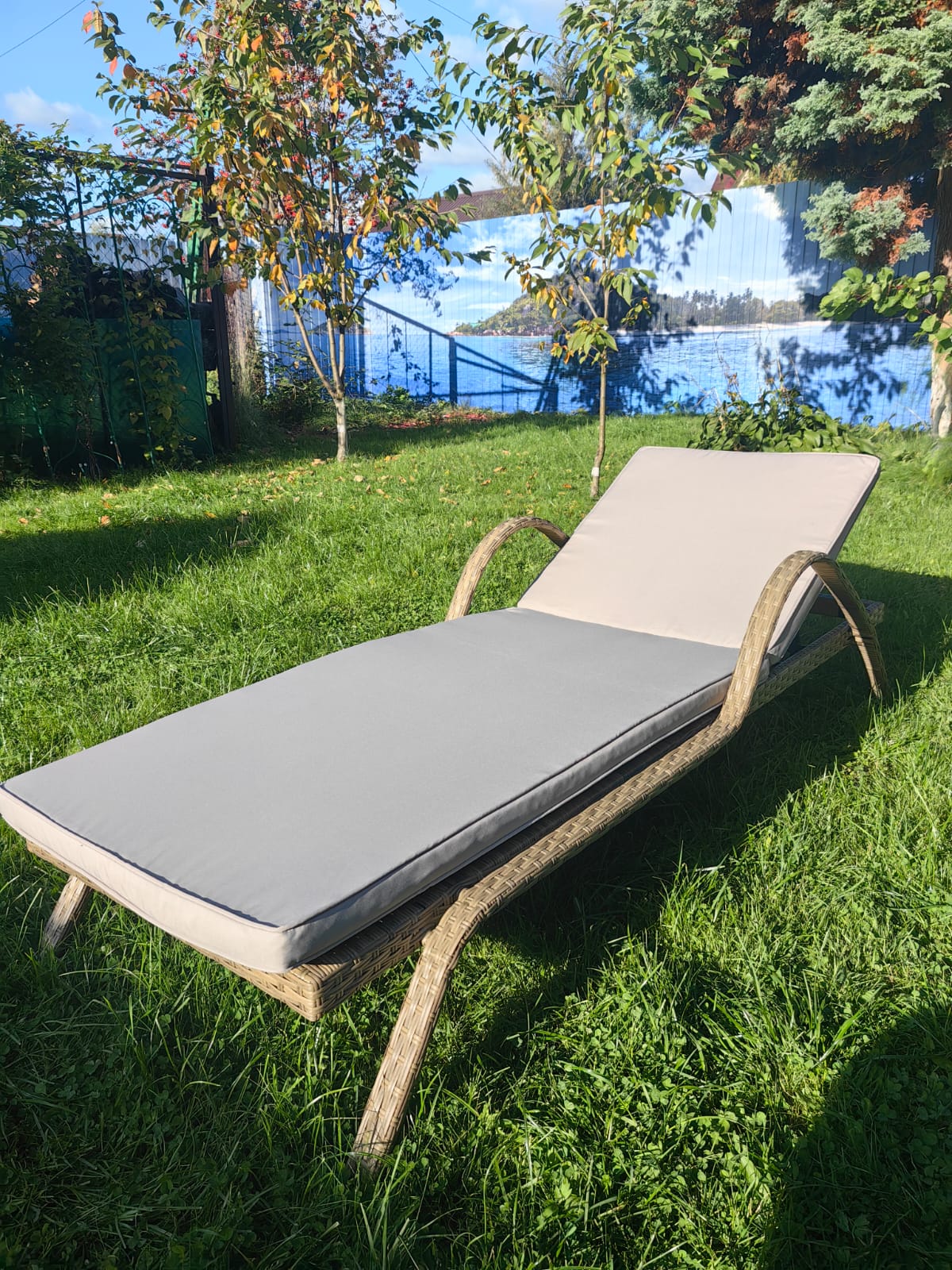 Шезлонг из искусственного ротанга Империал (Greige)(2 шт.) - Мир Дачника Шезлонг из искусственного ротанга Империал (Greige)(2 шт.)