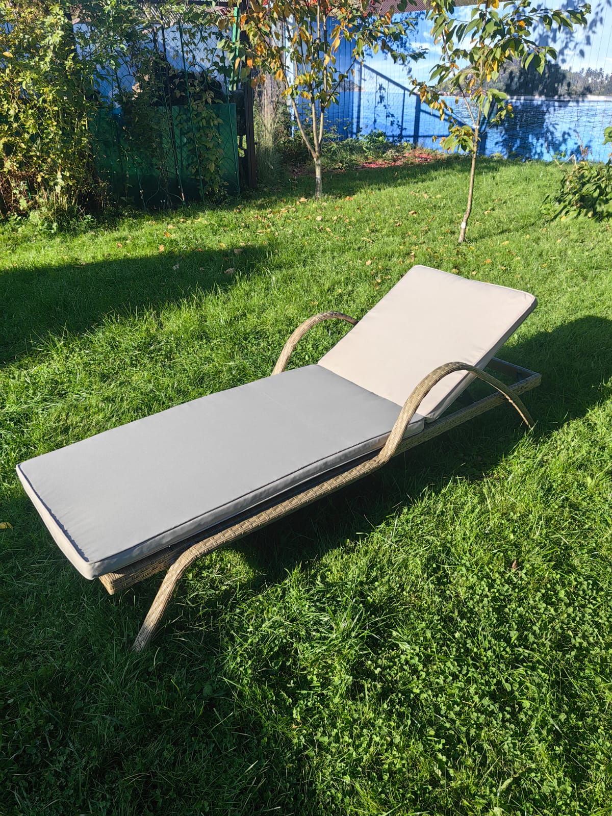 Шезлонг из искусственного ротанга Империал (Greige)(2 шт.) - Мир Дачника Шезлонг из искусственного ротанга Империал (Greige)(2 шт.)