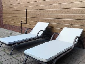 Шезлонг из искусственного ротанга Империал (Шоколад)(2 шт.)