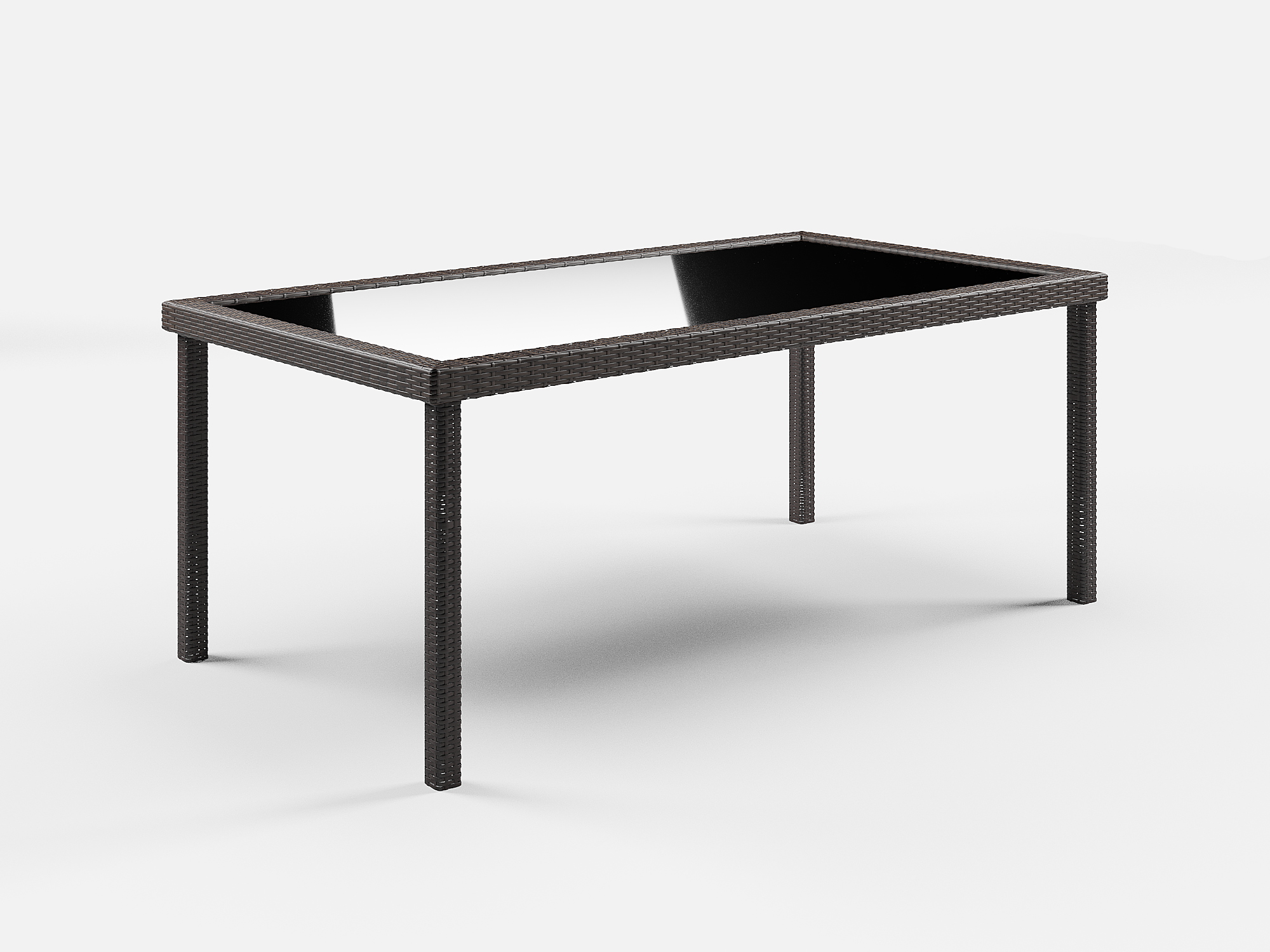 Стол из искусственного ротанга ЕГИПЕТ "EGYPT" 200х90 (Шоколад) - Мир Дачника Стол из искусственного ротанга ЕГИПЕТ "EGYPT" 200х90 (Шоколад)