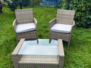 Комплект мебели Анкор Balcony Set с столиком Сантьяго greige