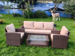 Комплект мебели из искусственного ротанга Сантьяго Terrace Set Шоколад