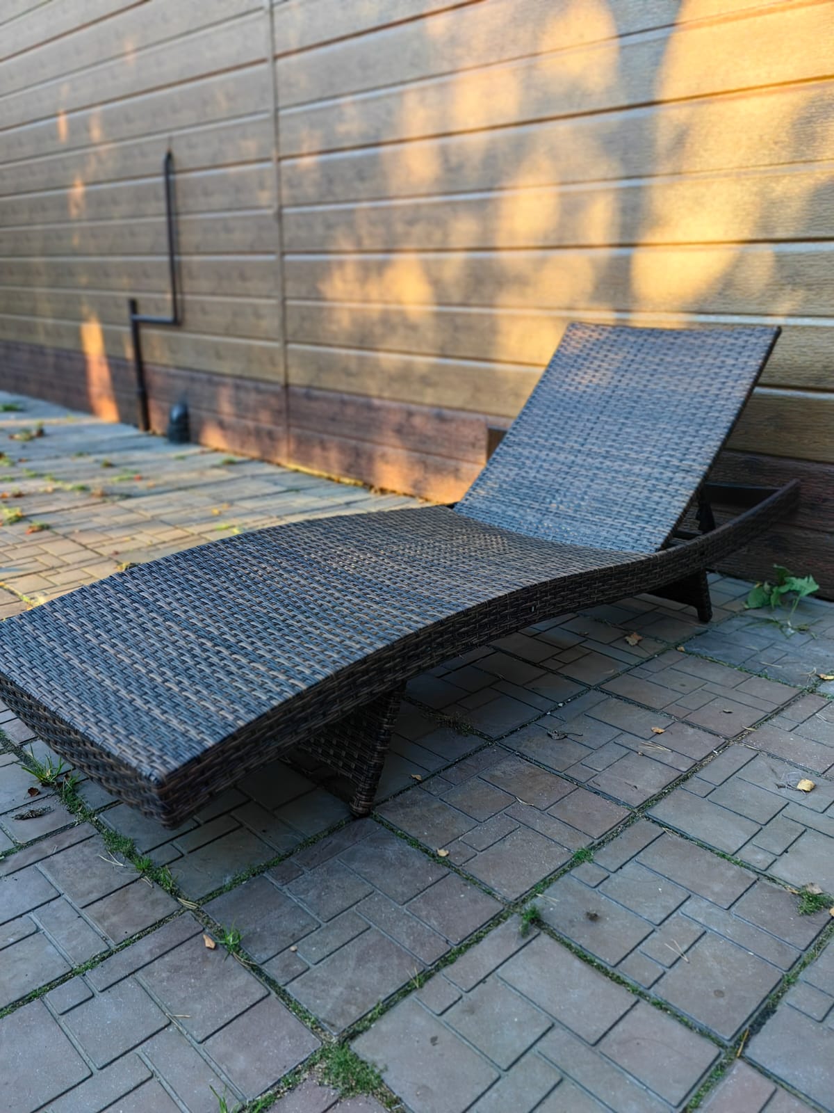 Комплект мебели из искусственного ротанга МАРА “MARA” Шоколад, шезлонг и столик - Мир Дачника Комплект мебели из искусственного ротанга МАРА “MARA” Шоколад, шезлонг и столик