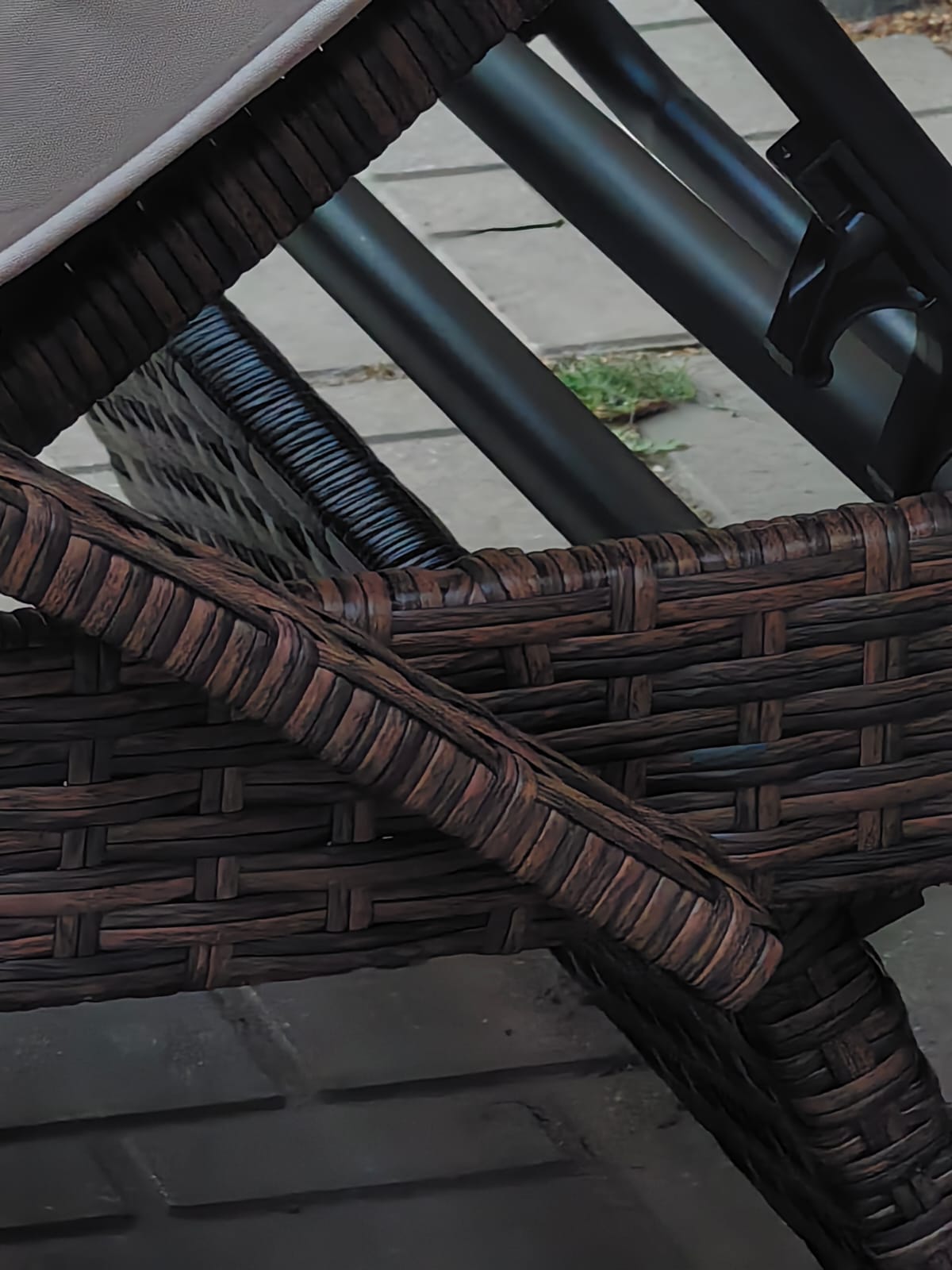 Комплект мебели из искусственного ротанга МАРА “MARA” Шоколад, 2 шезлонга с подлокотниками, столик - Мир Дачника Комплект мебели из искусственного ротанга МАРА “MARA” Шоколад, 2 шезлонга с подлокотниками, столик