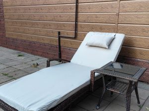 Комплект мебели из искусственного ротанга МАРА “MARA” Шоколад, шезлонг с подлокотниками и столик - Мир Дачника Комплект мебели из искусственного ротанга МАРА “MARA” Шоколад, шезлонг с подлокотниками и столик