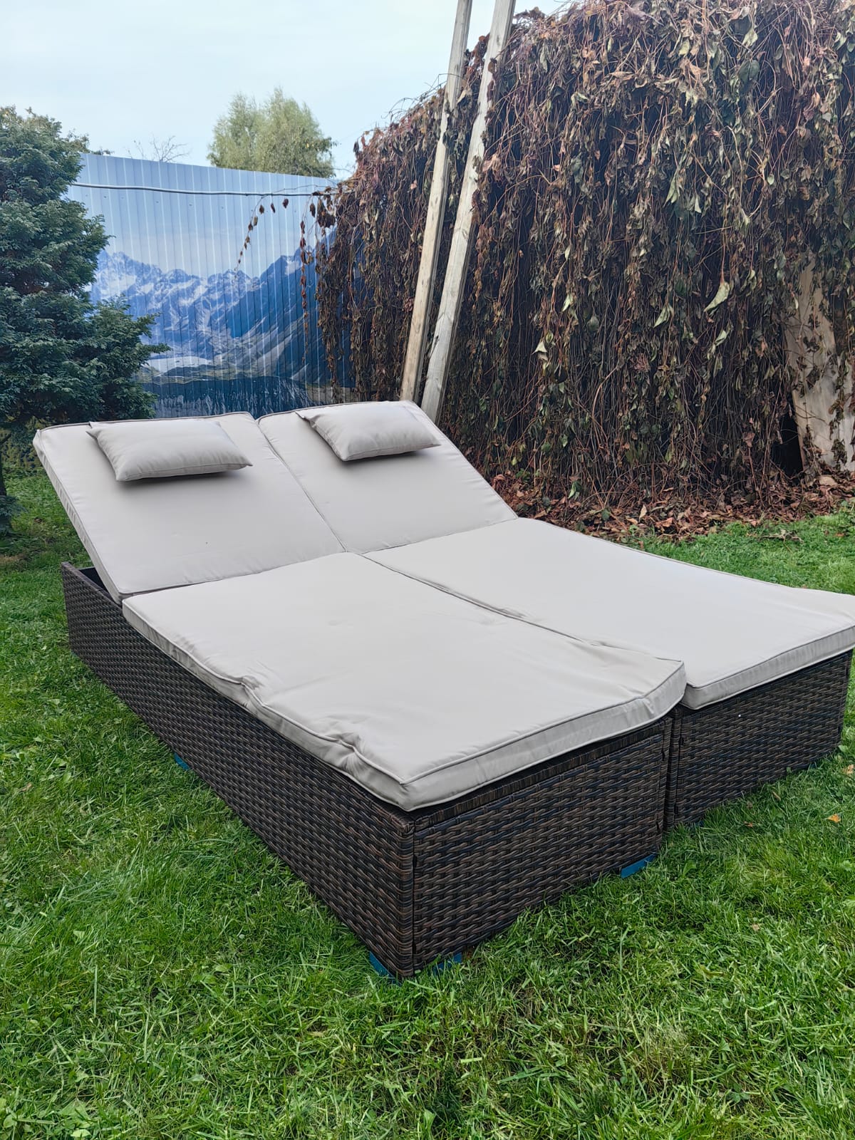 Комплект шезлонгов из искусственного ротанга Орландо шоколад - Мир Дачника Комплект шезлонгов из искусственного ротанга Орландо шоколад