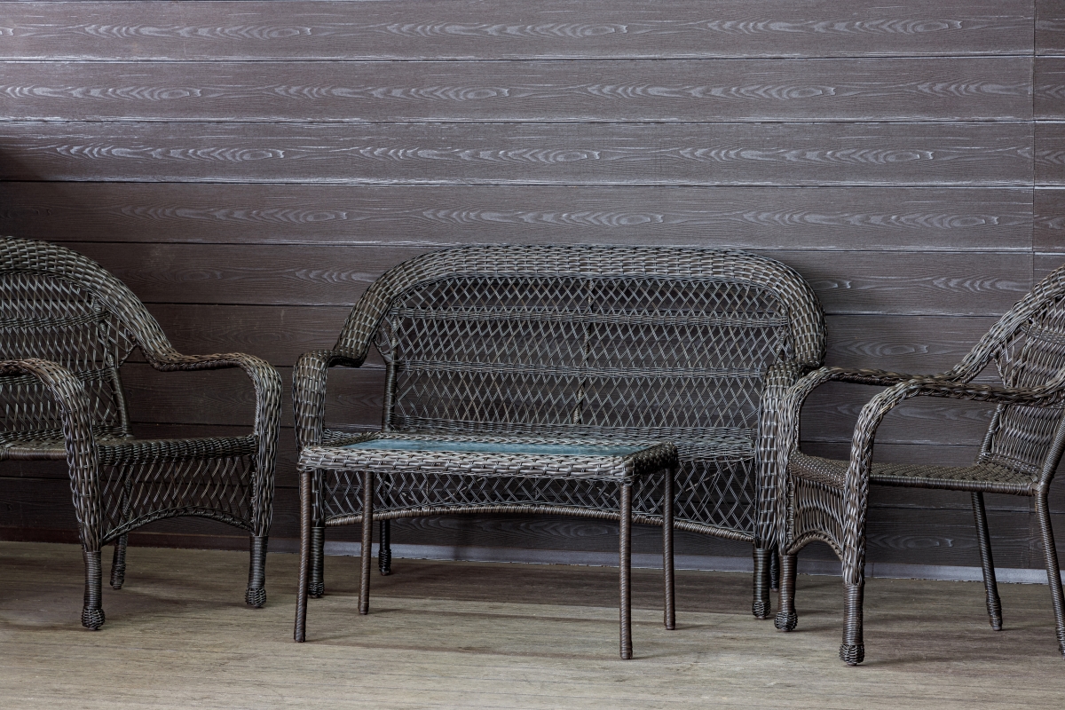 Садовый комплект из искусственного ротанга Мэдисон НЬЮ (Medison NEW) terrace set с прямоугольным столиком без подушек - Мир Дачника Садовый комплект из искусственного ротанга Мэдисон НЬЮ (Medison NEW) terrace set с прямоугольным столиком без подушек