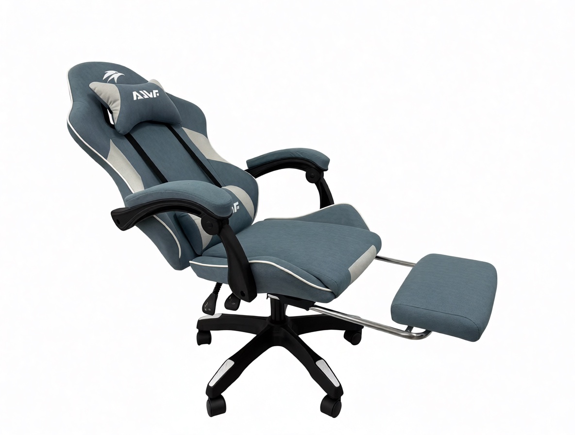 Игровое тканевое кресло WF-6084, с подголовником, металлическим железным каркасом, с подставкой для ног, регулируемыми подлокотниками и регулируемая спинка - Мир Дачника Игровое тканевое кресло WF-6084, с подголовником, металлическим железным каркасом, с подставкой для ног, регулируемыми подлокотниками и регулируемая спинка