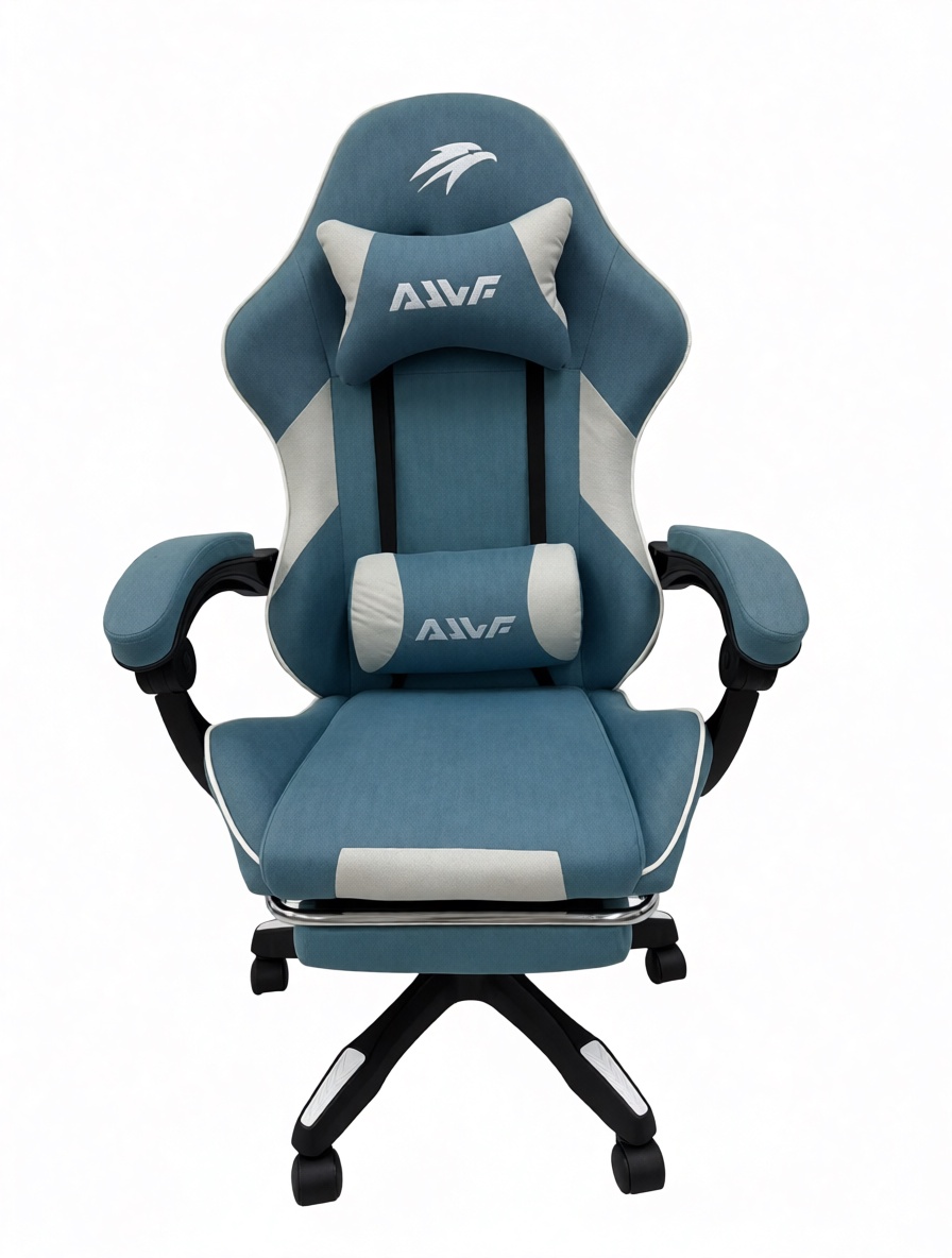 Игровое тканевое кресло WF-6084, с подголовником, металлическим железным каркасом, с подставкой для ног, регулируемыми подлокотниками и регулируемая спинка - Мир Дачника Игровое тканевое кресло WF-6084, с подголовником, металлическим железным каркасом, с подставкой для ног, регулируемыми подлокотниками и регулируемая спинка